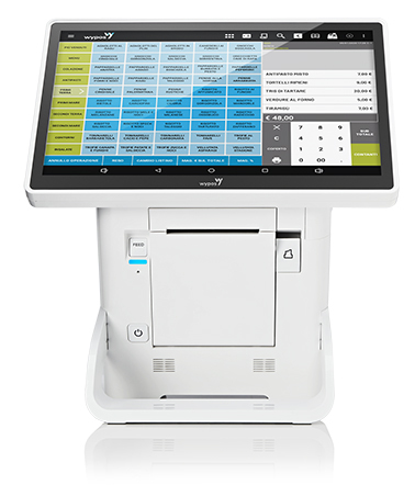 Wycash 1300 registratore telematico POS 13.3 pollici