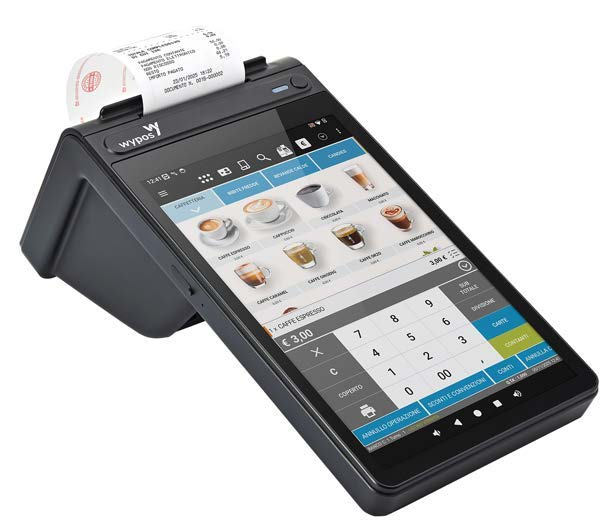 Wycash 300 registratore telematico POS 8 pollici